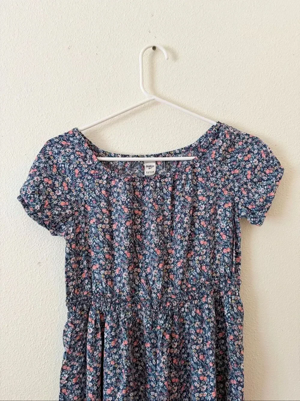 Oshkosh Bgosh Girl Dusty floral Dress size 12